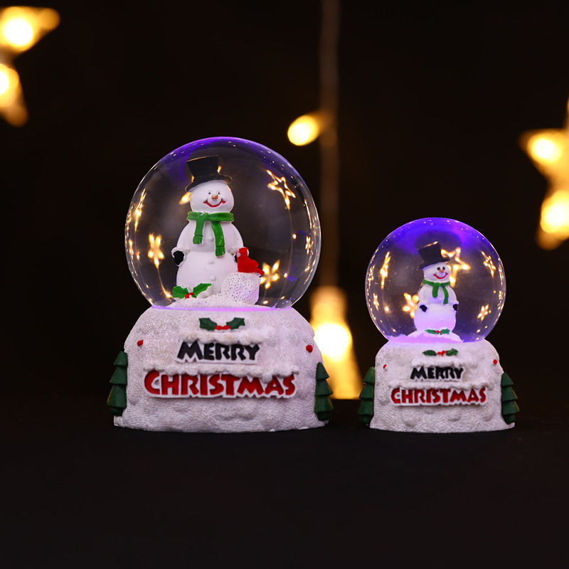 Weihnachtskugel Mit Schneemann Dekoration Glas Weihnachtskugel_voghion.com