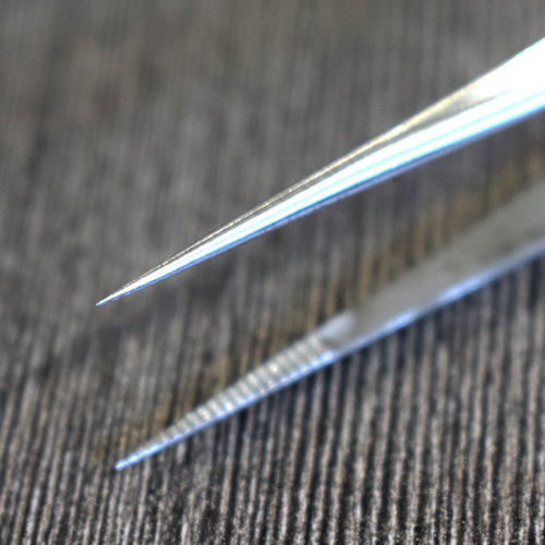 Debailong 18CM stainless steel tweezers 16cm toothed tweezers high hardness alloy clips special tip tweezers