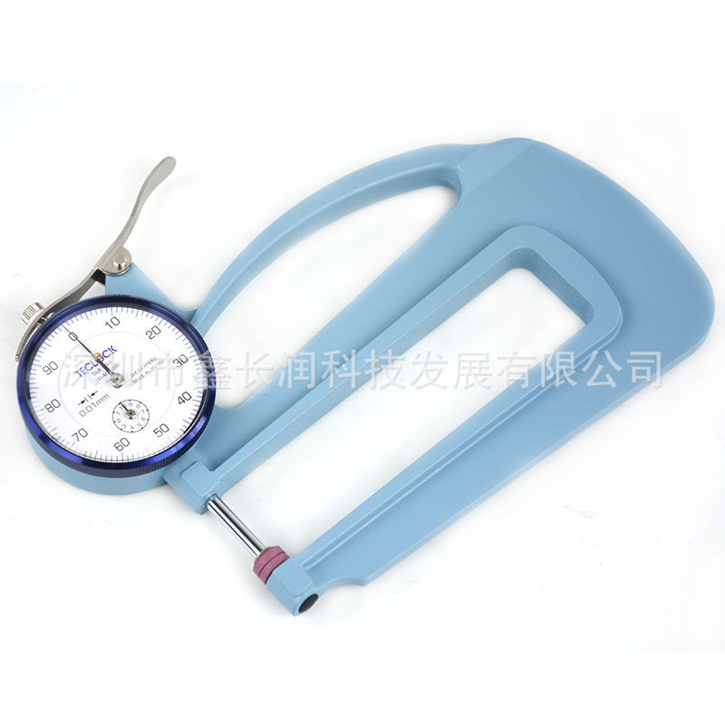 日本TECLOCK得乐测厚规 纸张皮革测厚仪SM-112厚度计 厚度测量