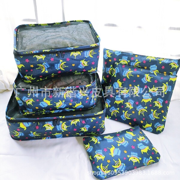 Cartoon waterproof storage system for traveling