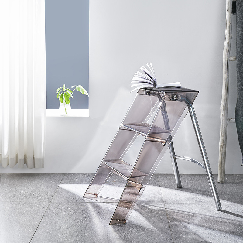 Factory wholesale Nordic minimalist home ladder plastic thickness…
