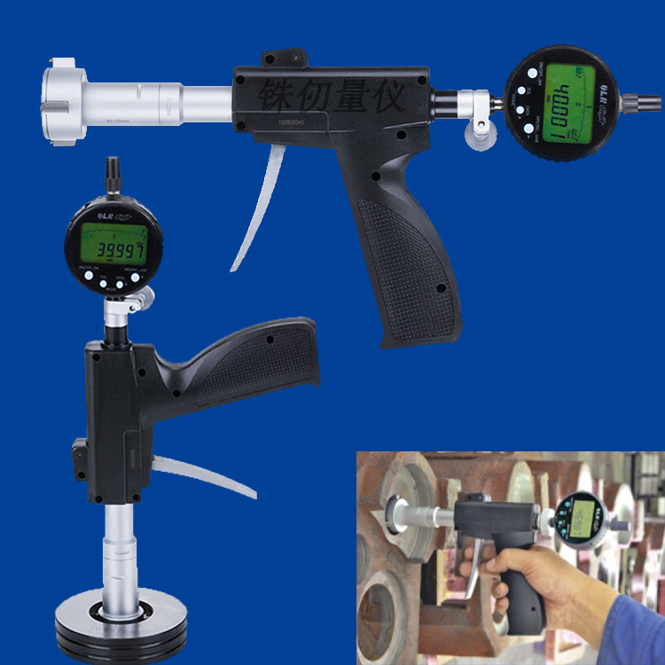 西北快速孔径千分尺6-100mm枪式三点内径千分尺 快速测量内孔尺寸