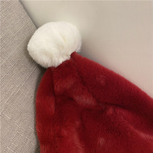 圣诞礼物帽子女秋冬圣诞节韩版保暖套头帽冷帽堆堆帽儿童潮ins