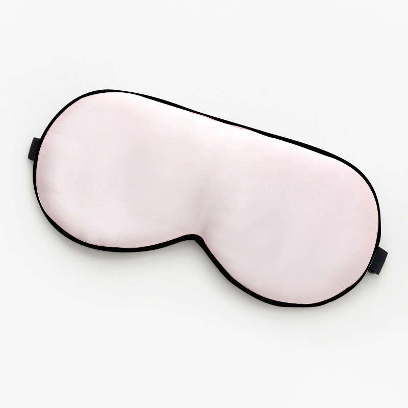 Silk double-sided sleep mask, with embroidery, eyes protection