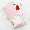 Capacious cute pencil case for elementary school students, South Korea, for secondary school