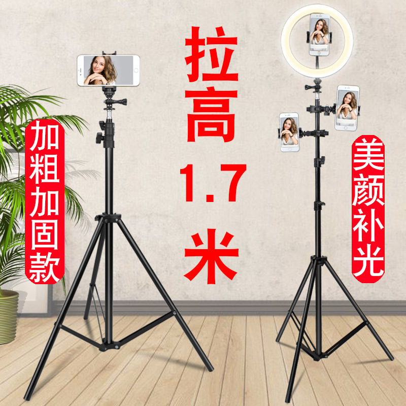 Luz de relleno en vivo al por mayor soporte de teléfono móvil portátil interior selfie fotografía belleza iluminación LED anillo de luz