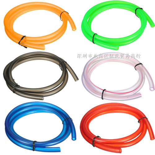 Motorcycle modification fuel hose, high-grade rubber gasoline hose, 1 meter long, high-temperature resistant, colorful fuel hose