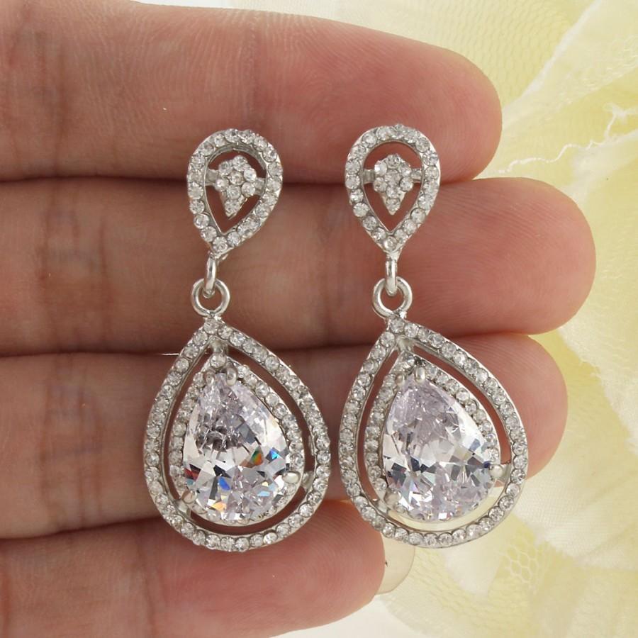 Unisex Jewelry Fashion fashion multi-color zircon earrings temperament crystal earrings jewelry_voghion.com