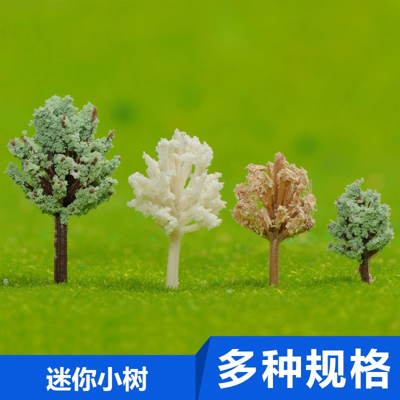 Sand table building model material scene production material model tree plastic finished tree mini tree planning tree