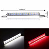 Two -color LED car license plate light 12V brake light car tail light red and white waterproof hooligan reversing light 5630 30LED