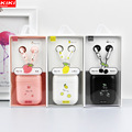 kiki 卡通盒装耳机 入耳式 有线手机耳机耳塞 通用收纳耳机