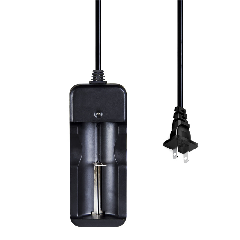 订制1A快充26650电池充电器 美规欧规英规充电器充满自停红绿转灯