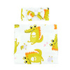 Children's dinosaur, headband, duvet, set, panda