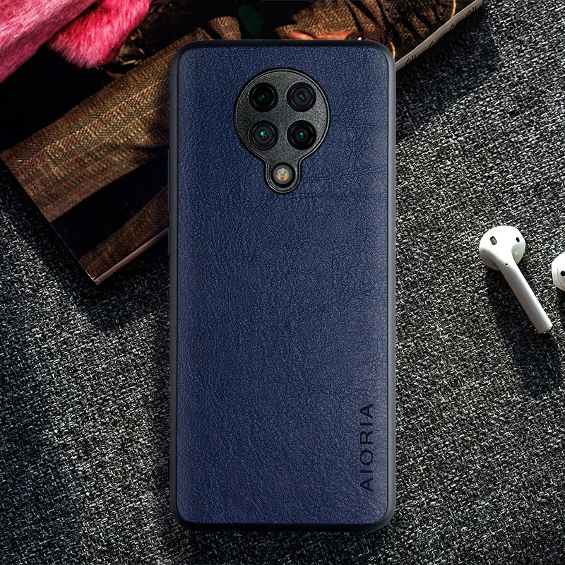 Factory Direct suitable for [millet] Redmi F2Pro mobile phone protective case simulation calfskin mobile phone case