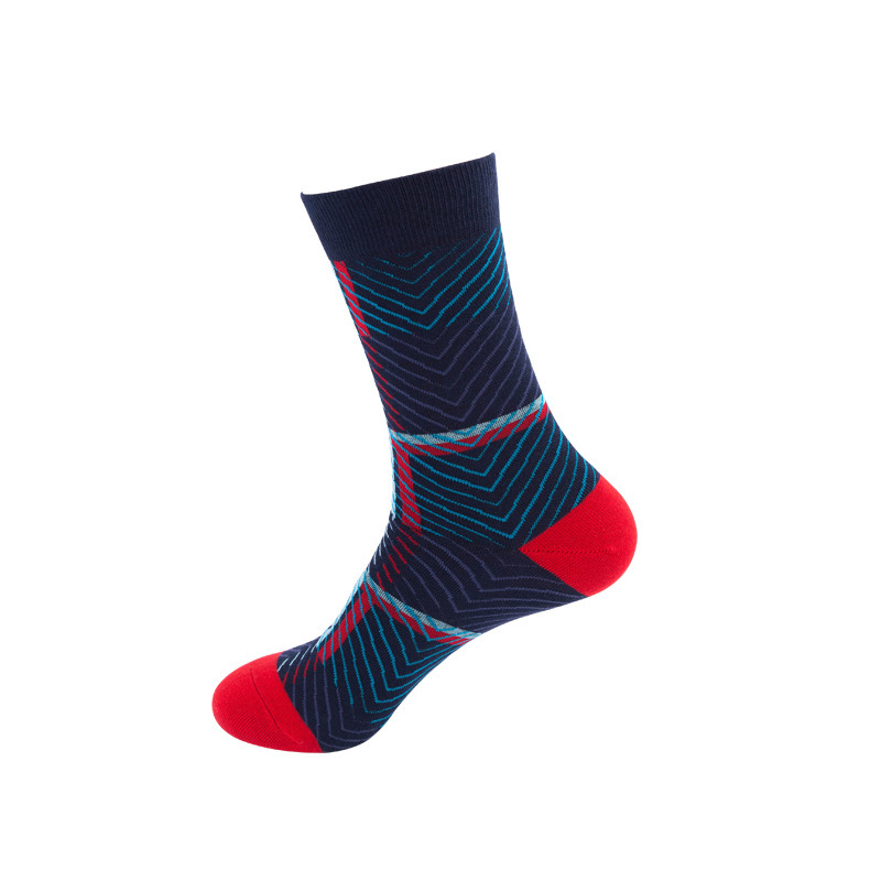 Unisex / men and women can be personalized color matching in the tube socks
