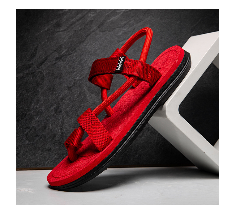 New summer slippers men's hot couple beach shoes Korean version casual two-use men's Vietnamese sandals foreign trade 37 undefined