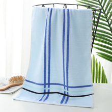 加长款毛巾38*110cm洗澡运动健身回礼长款拉背大毛巾棉175g吸水
