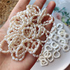 Universal organic elastic ball from pearl, brand retro ring, simple and elegant design, internet celebrity, wholesale