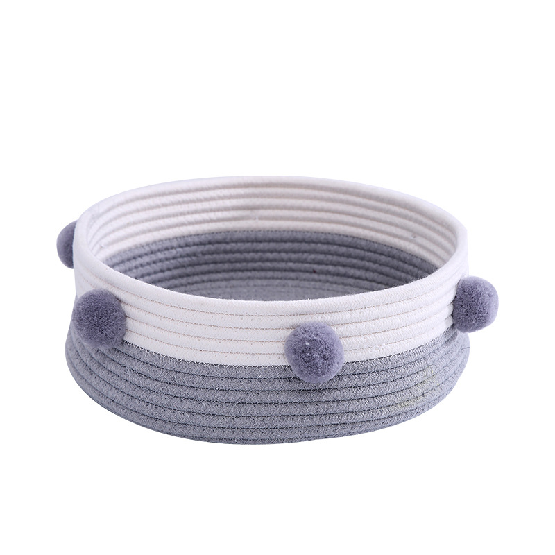 Fábrica al por mayor popular en línea Celebrity Four Seasons nido de gato universal resistente a los arañazos cuerda de algodón resistente a los mordiscos tejida nido de gato Cama de Gato