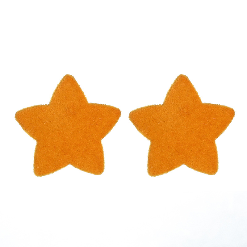 Simple And Playful Style Spring And Summer Sweet Japanese Cute Retro Hong Kong Style Five-pointed Star Earrings Wholesale Nihaojewelry display picture 2