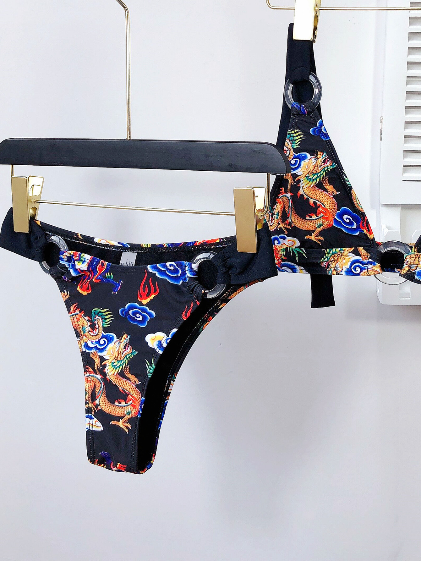 Nuevo traje de baño para mujer, traje de baño con estampado en caliente bikinis NSDA1014