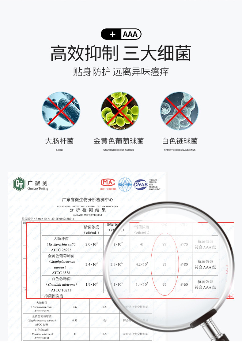 【 Two Styles 】4 pieces of boxed graphene underwear for women, breathable, high-elasticity, wrinkle-free, quick-drying briefs for ladies detail image 5
