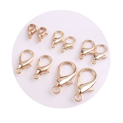 Wholesale alloy lobster clasp, bracelet buckle, necklace connecting buckle, keychain diy jewelry accessories, manufacturer wholesale