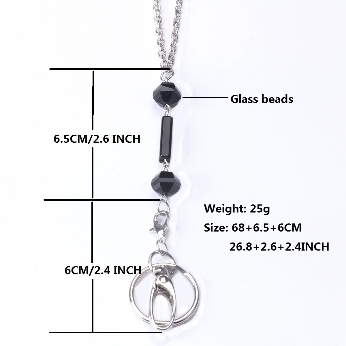 Европейское и американское стекло можно вынуть длинной цепочкой-подвеской LANYARD Next