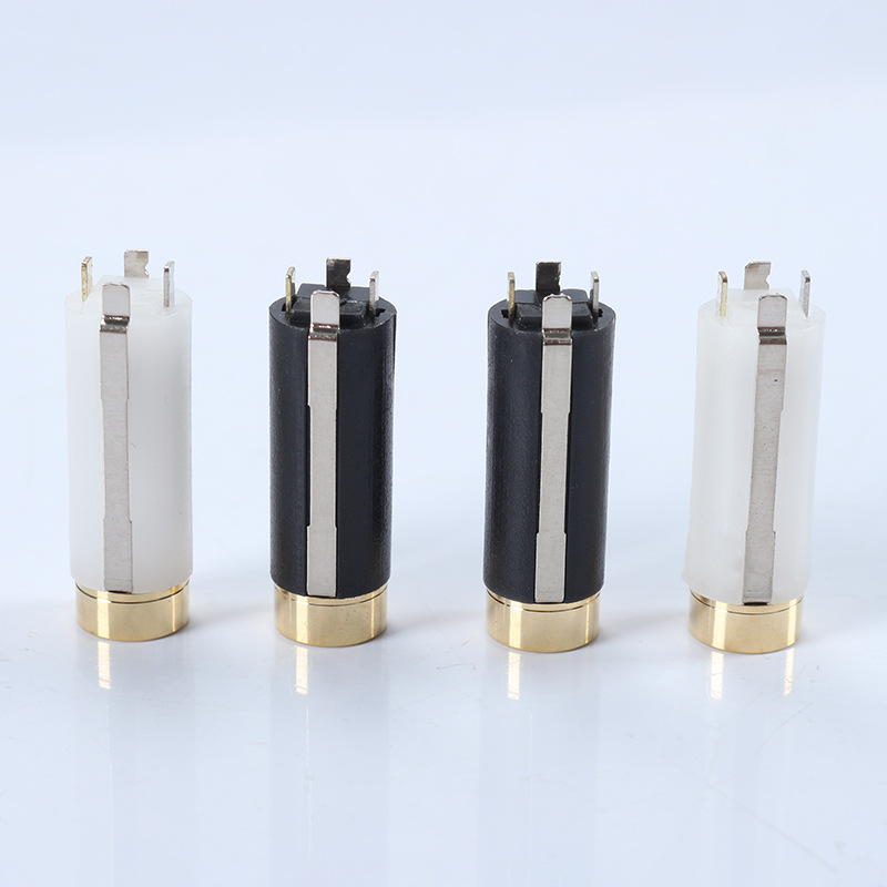 厂家直销3.5音频插座3.5塑胶母座耳机母座出口品质低铅环保