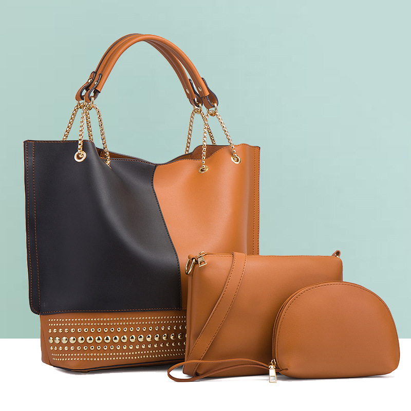 单肩包四件套单肩代发2021新款现货子母包跨境时尚女包斜挎包|ms