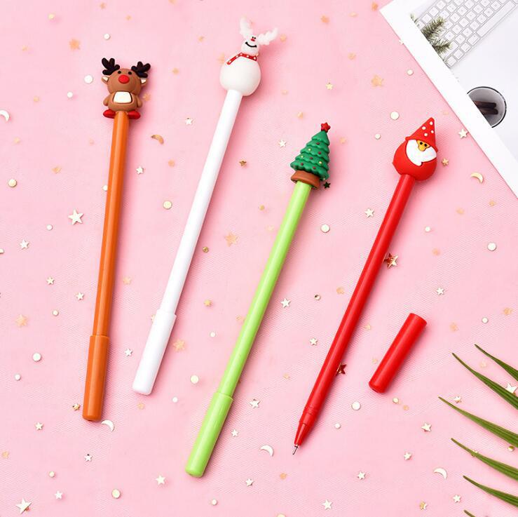 Creative Cute Cartoon Christmas Series Gel Pen Fresh Student Office Signature Pen Test Pen Stationery display picture 3