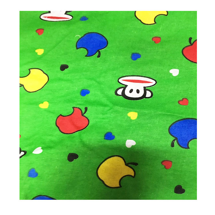 厂家直销 印花法兰绒 儿童睡衣 床品面料 门幅可自选 出口品质