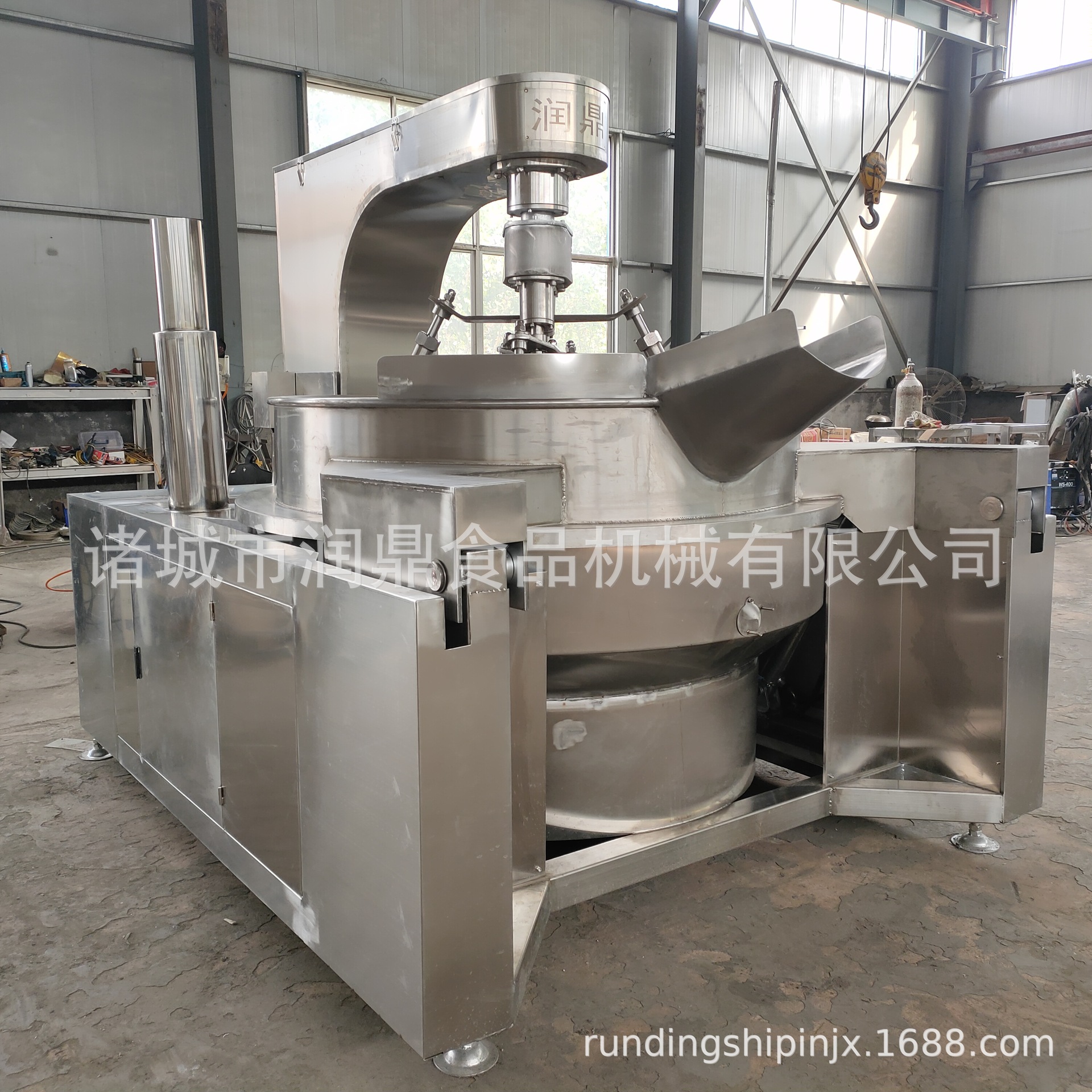 长期供应辣椒酱行星搅拌夹层锅 食品酱料厂夹层锅