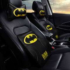 Cross-border interior decoration supplies waist cushion, car waist support, car neck pillow, car cushion, memory foam car headrest