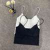 Summer silk tube top, underwear, suspenders, top with cups, bra top, push up T-shirt, 2020, beautiful back