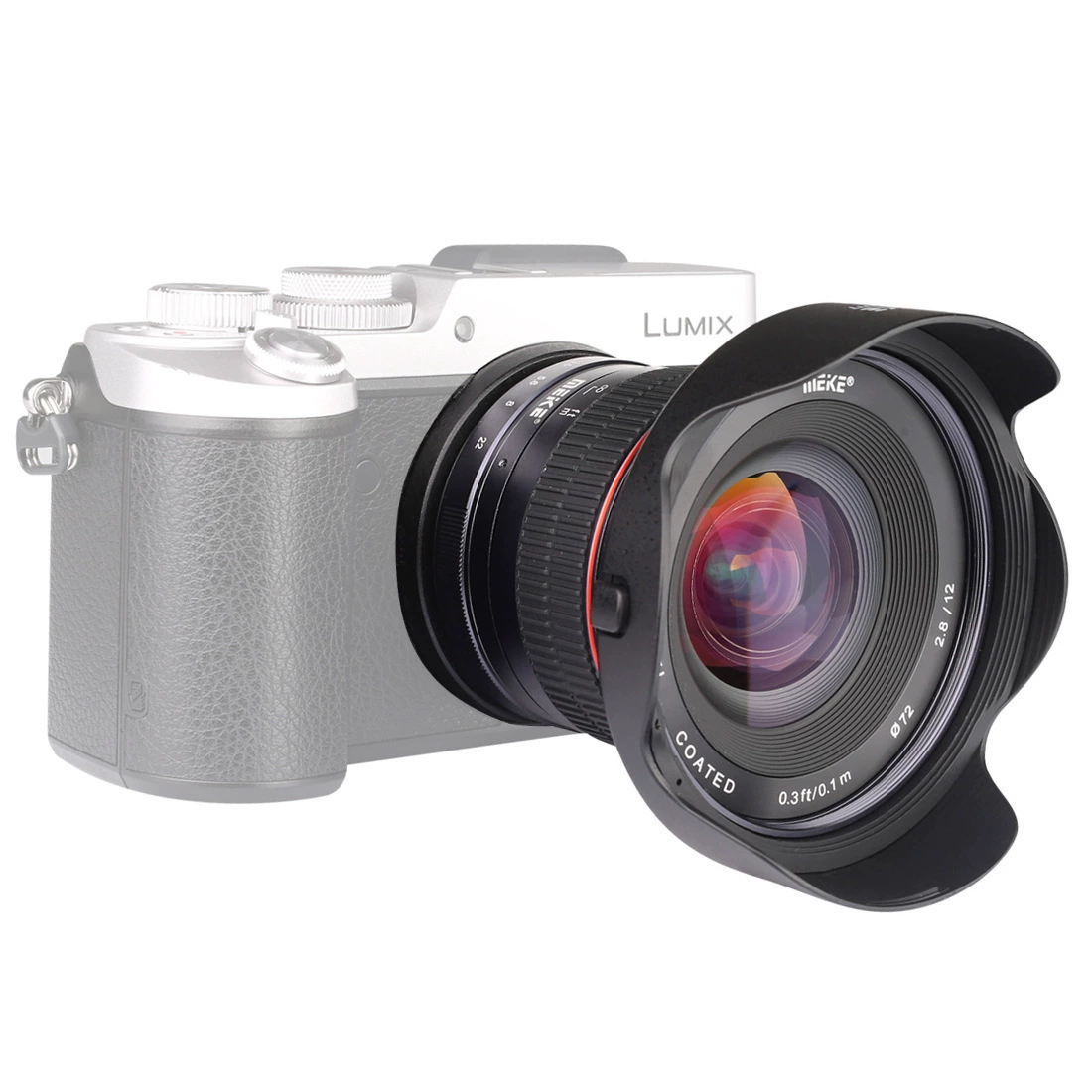 Совместимый объектив 12 мм для Sony/Olympus