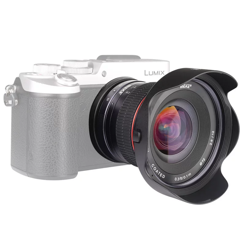Совместимый объектив 12 мм для Sony/Olympus