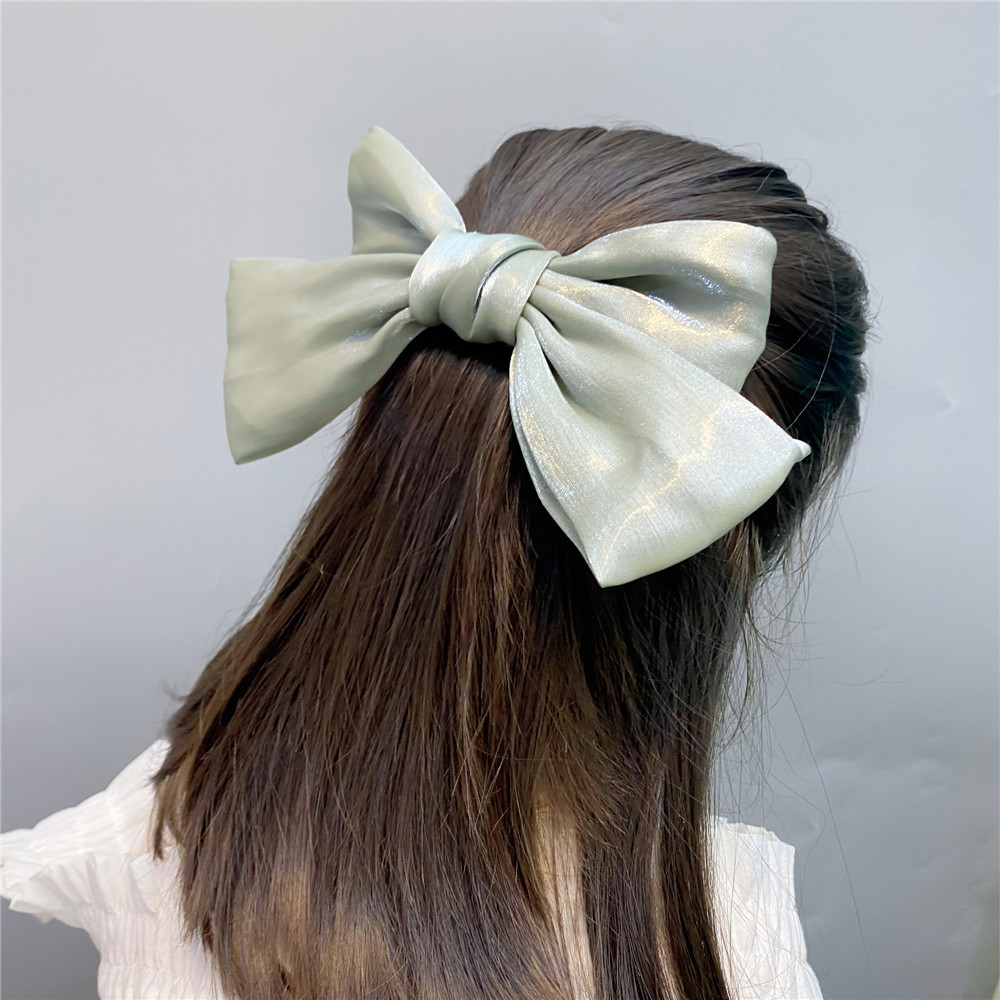 Organza Bow Sweet Hairpin display picture 24