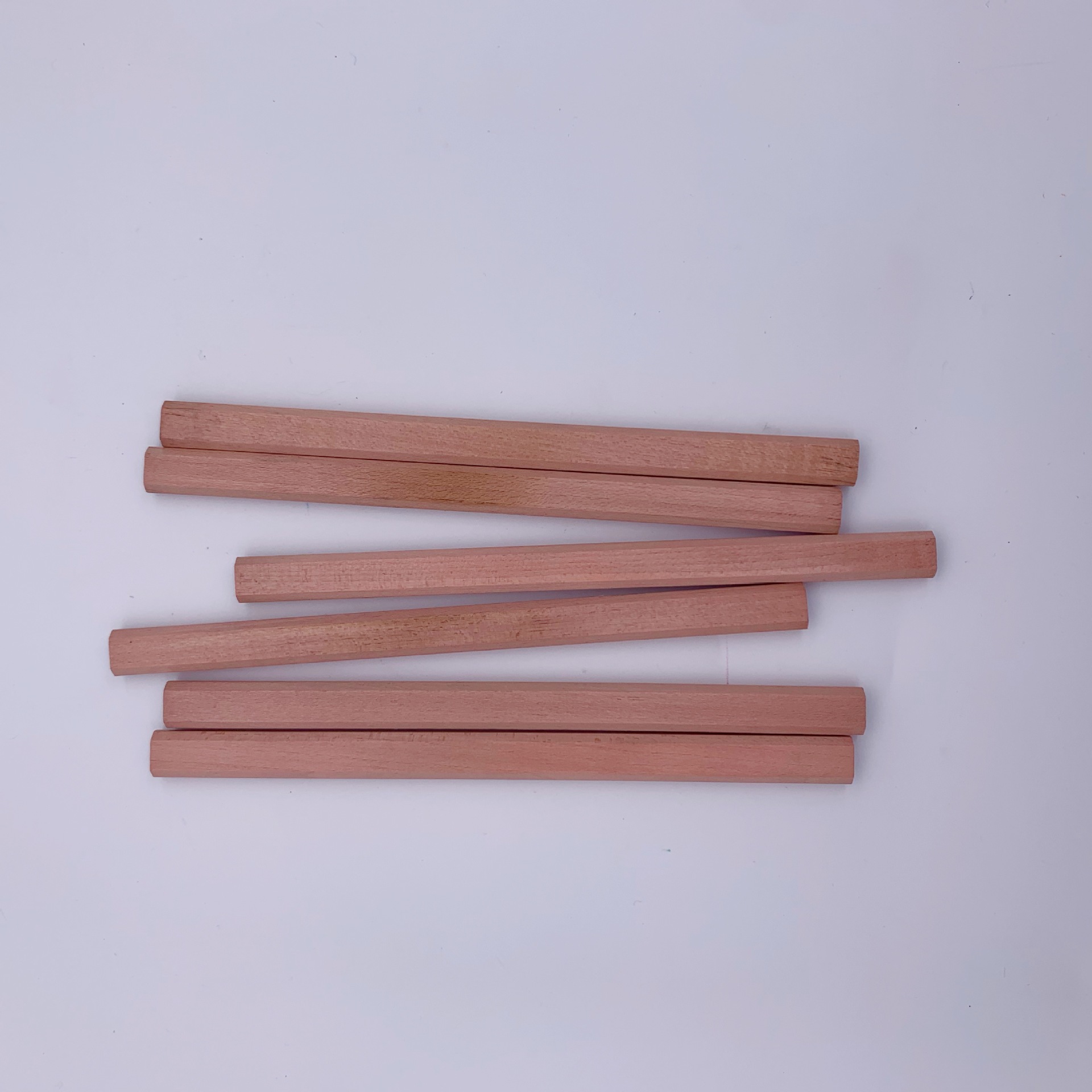 大八角原木色木工笔现货