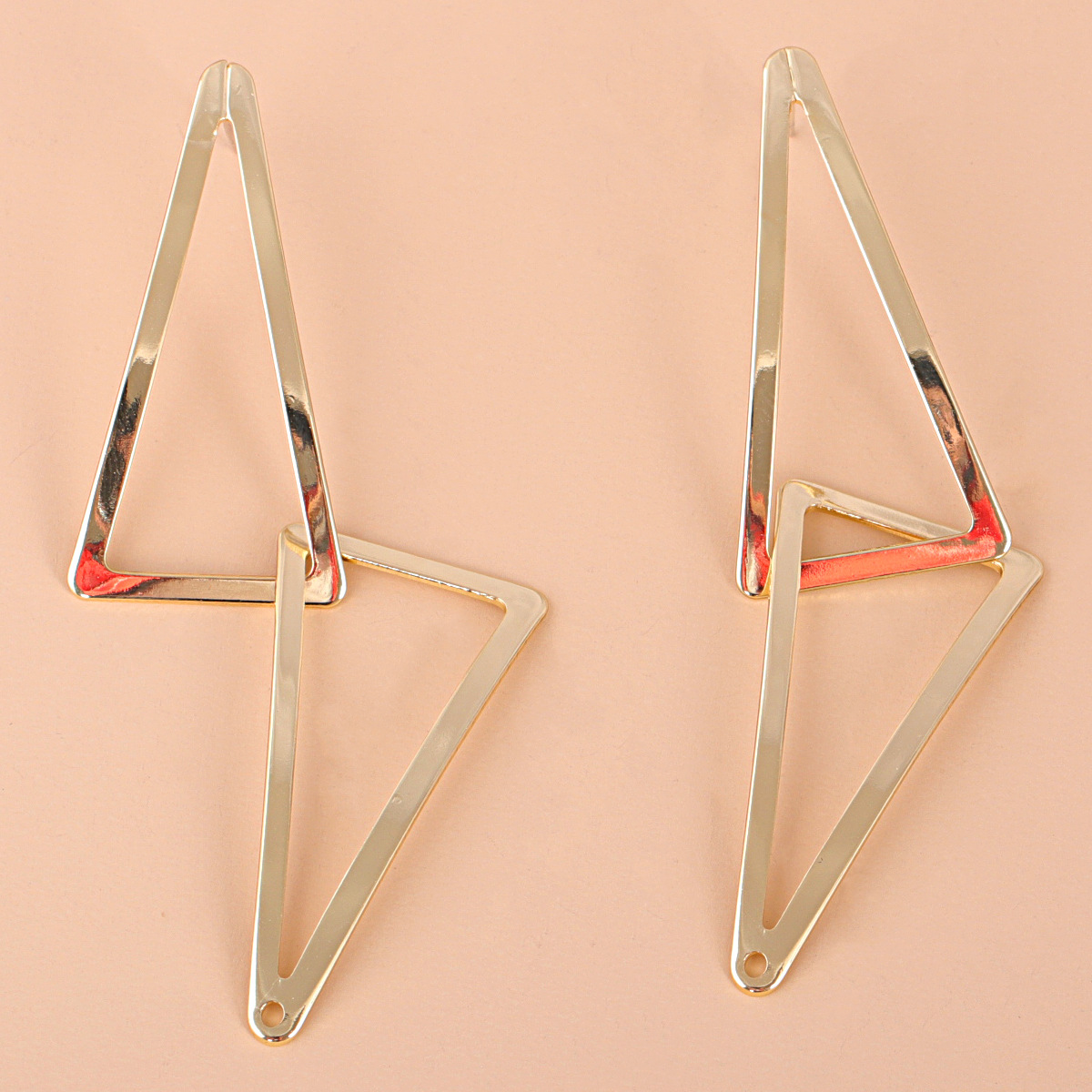 Alloy Triangle Long Earrings display picture 2