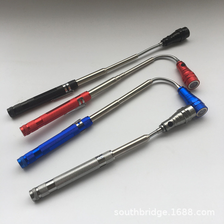 3LED Telescopic Pick Up Flashlight