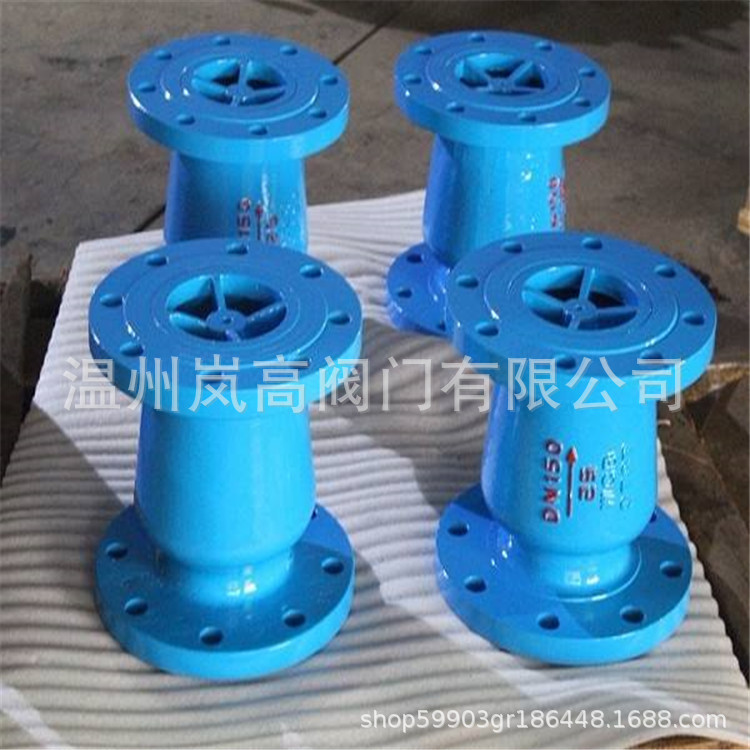 厂家直销 静音式止回阀 HC42X-16Q 法兰连接 球墨铸铁材质 DN80