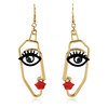 Earrings, accessory, European style, suitable for import