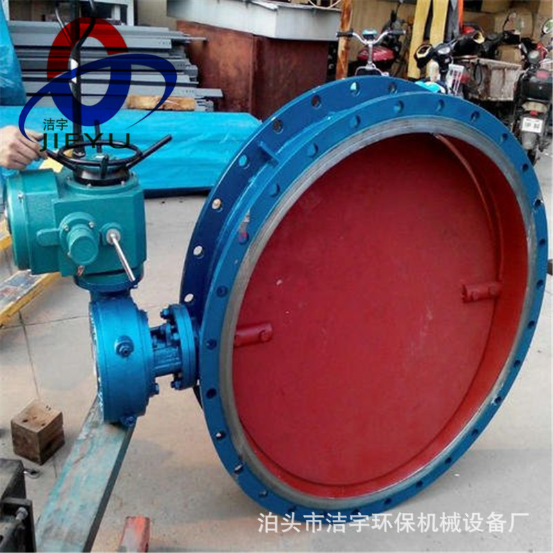 气动耐磨尘气蝶阀冷风阀碳钢不锈钢风阀门管道烟道蝶阀300风门厂