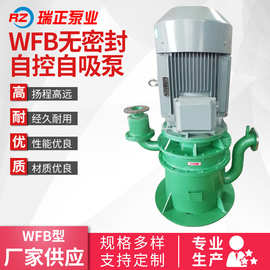 厂家销售 不锈钢WFB无密封自控自吸泵 立式自吸水泵 无泄漏自吸泵