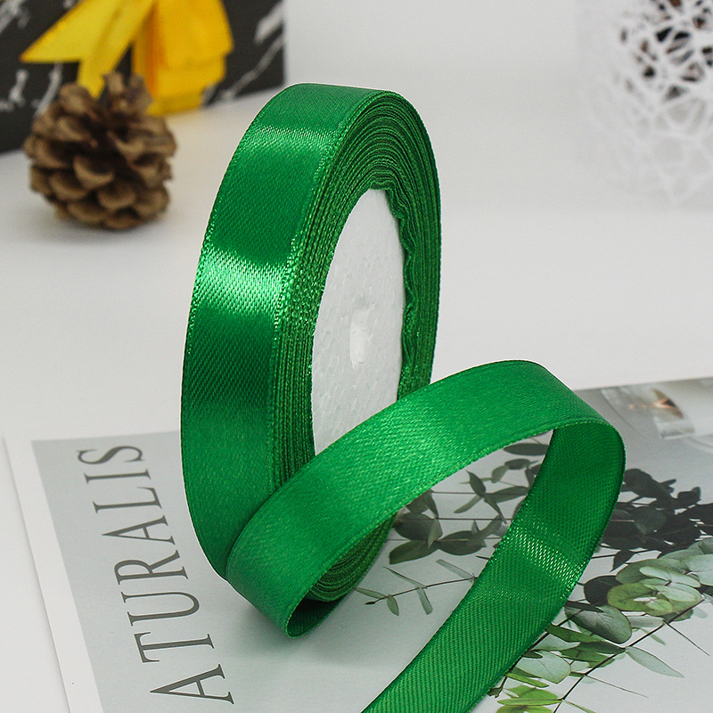 Fábrica al por mayor 1,5 cm cinta de ancho caja de embalaje de dulces cinta decoración de la boda cinta de embalaje de regalo