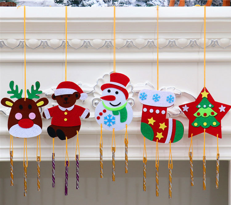 Christmas Diy Handmade Wind Chimes Pendant display picture 12