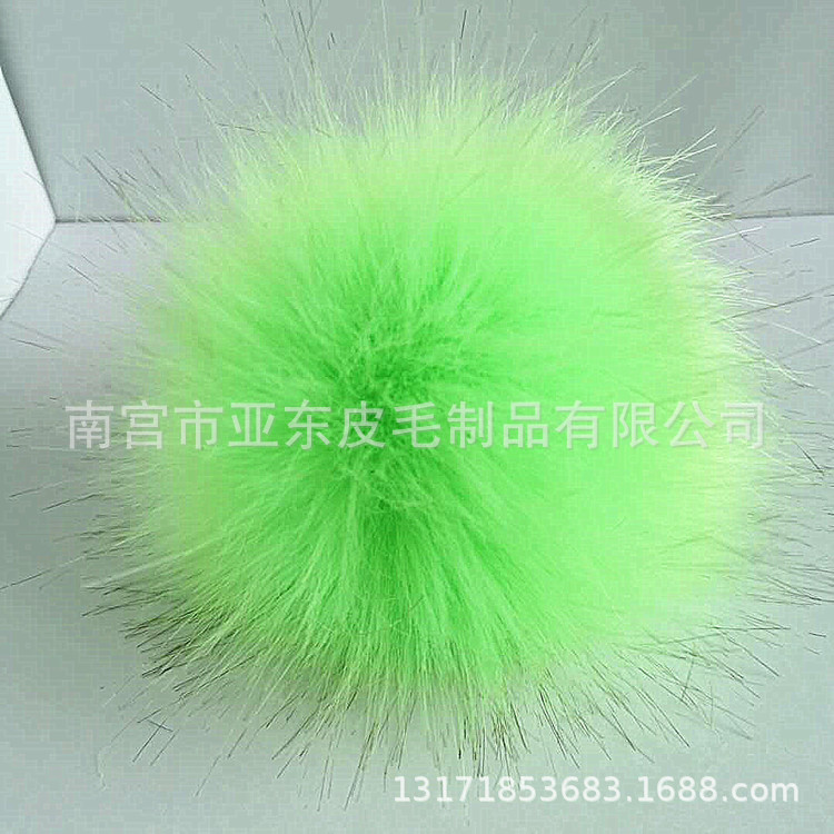 Verde fluorescente * con banda de goma 8-9cm