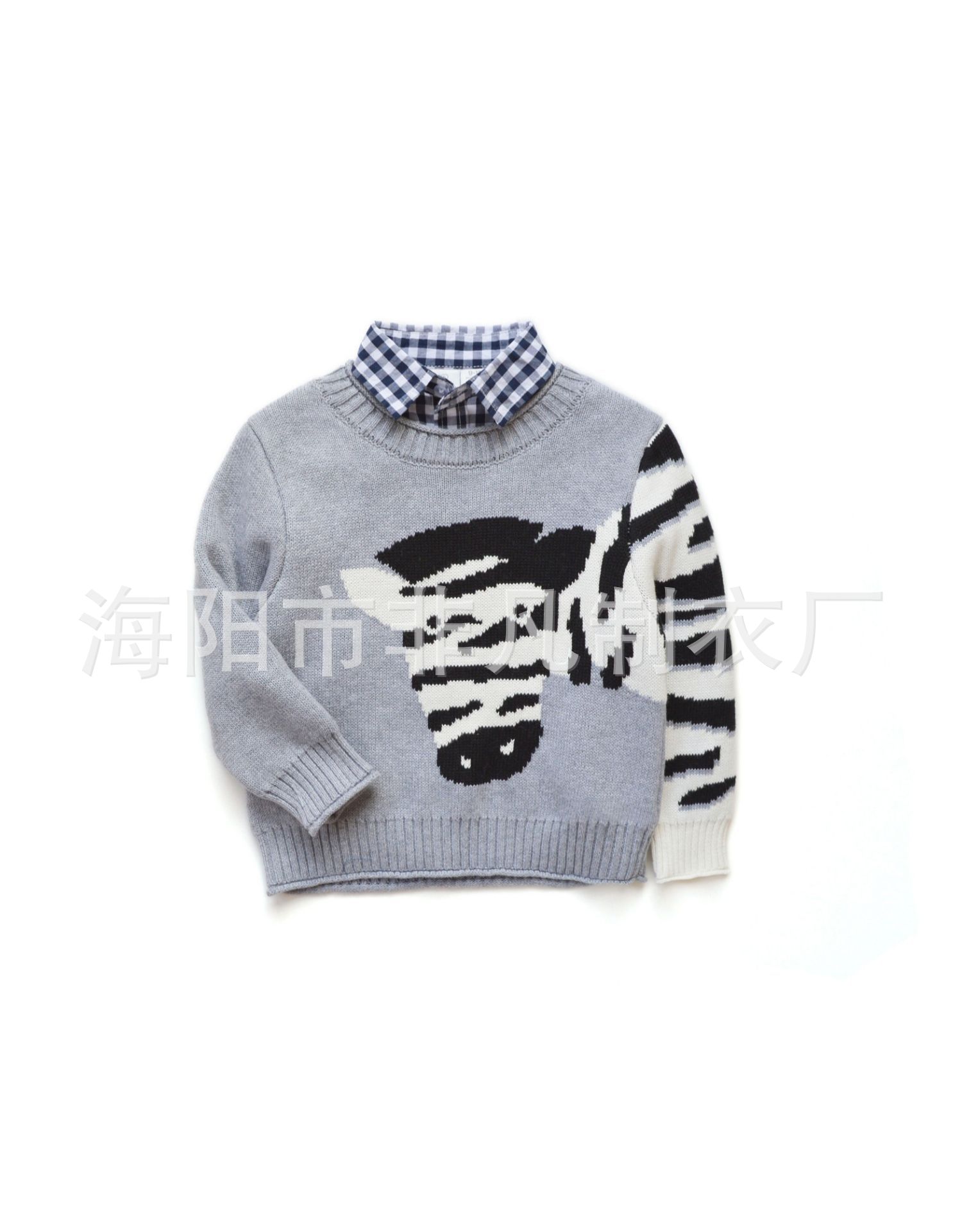 Pullover Cotton thickening baby Western style new pattern Winter clothes children sweater Foreign trade Boy Sweater