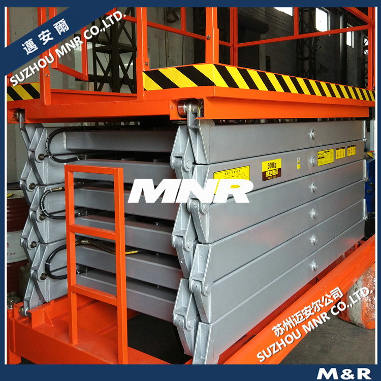 【节省时间】仓房工程设备维修平台 高空作业剪叉式液压升降平台